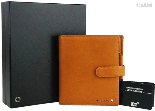 MONTBLANC MEISTERSTUCK Small Natural Leather Organizer