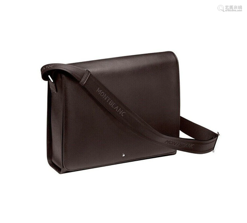 MONTBLANC MEISTERSTUCK BROWN SOFT LEATHER CROSS BODY