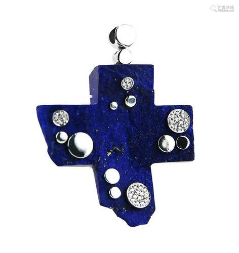 JOHN HARDY SMALL LAPIS LAZULI, STERLING SILVER &