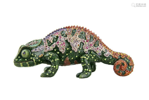 JAY STRONGWATER CHAMELEON LOUIE SWAROVSKI CR…