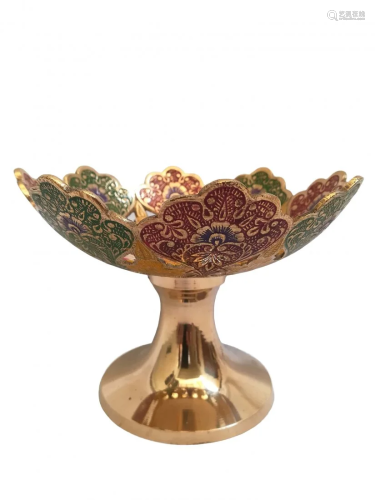Pure brass fancy decorative bowl
