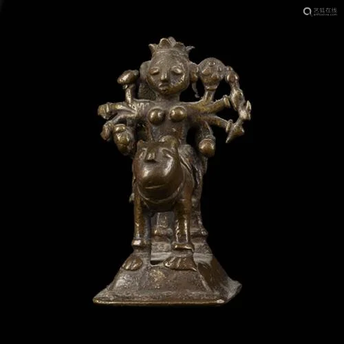 Bronze Statue of Hindu goddess Durga