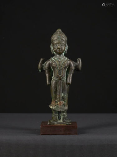 Bronze 4 Armed Statue of Supreme god Shiva