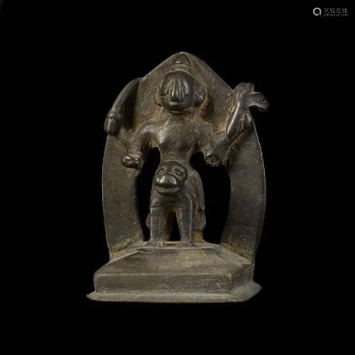 Bronze Statue of Hindu goddess Durga