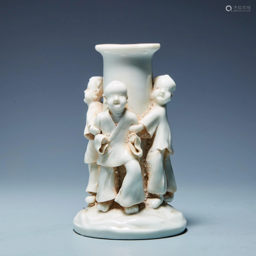 Children's ornaments of Ding kiln in Song Dynasty