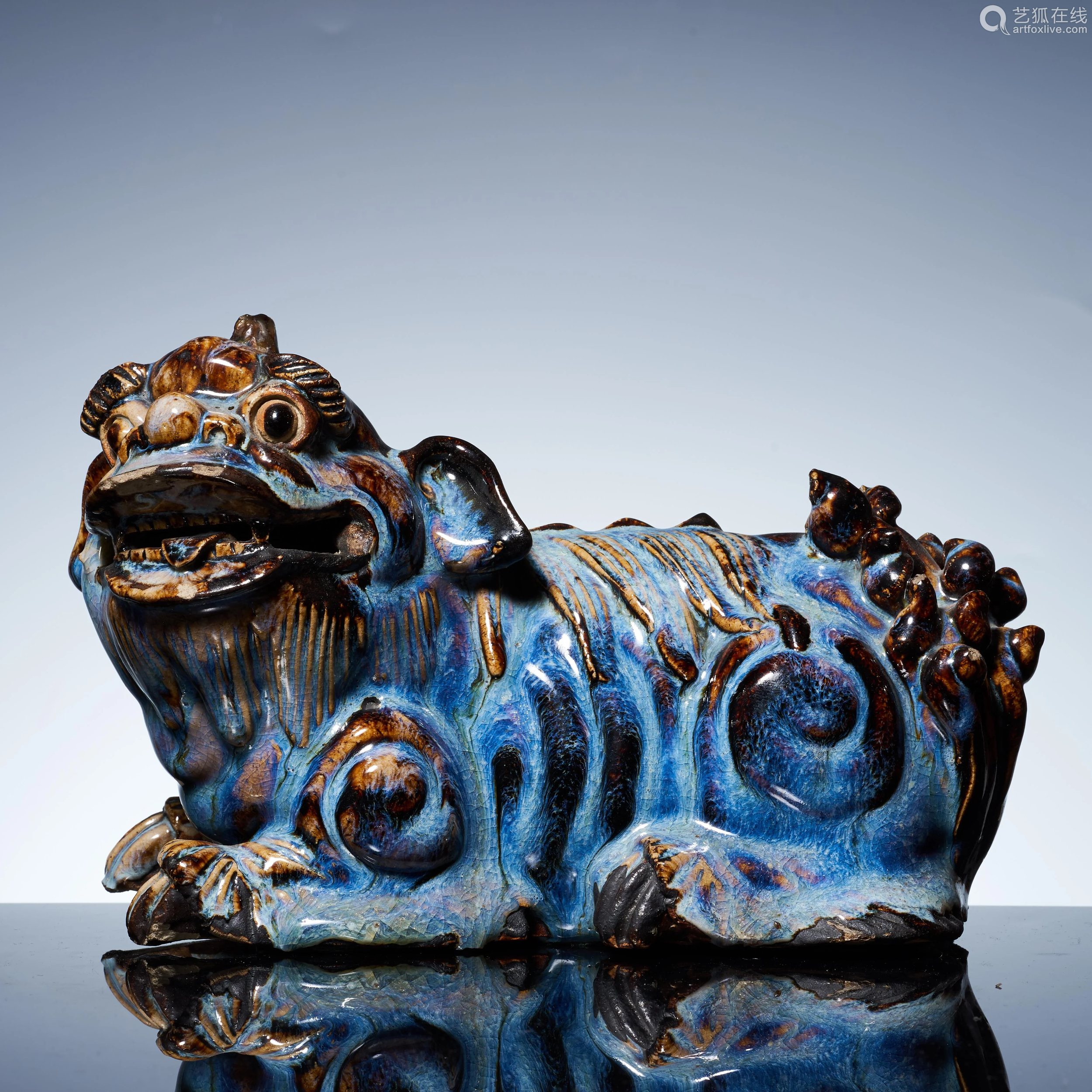 A pair of auspicious animals in Ming Dynasty-【Deal Price Picture】 A pair of auspicious animals in Ming Dynasty-【Deal Price Picture】