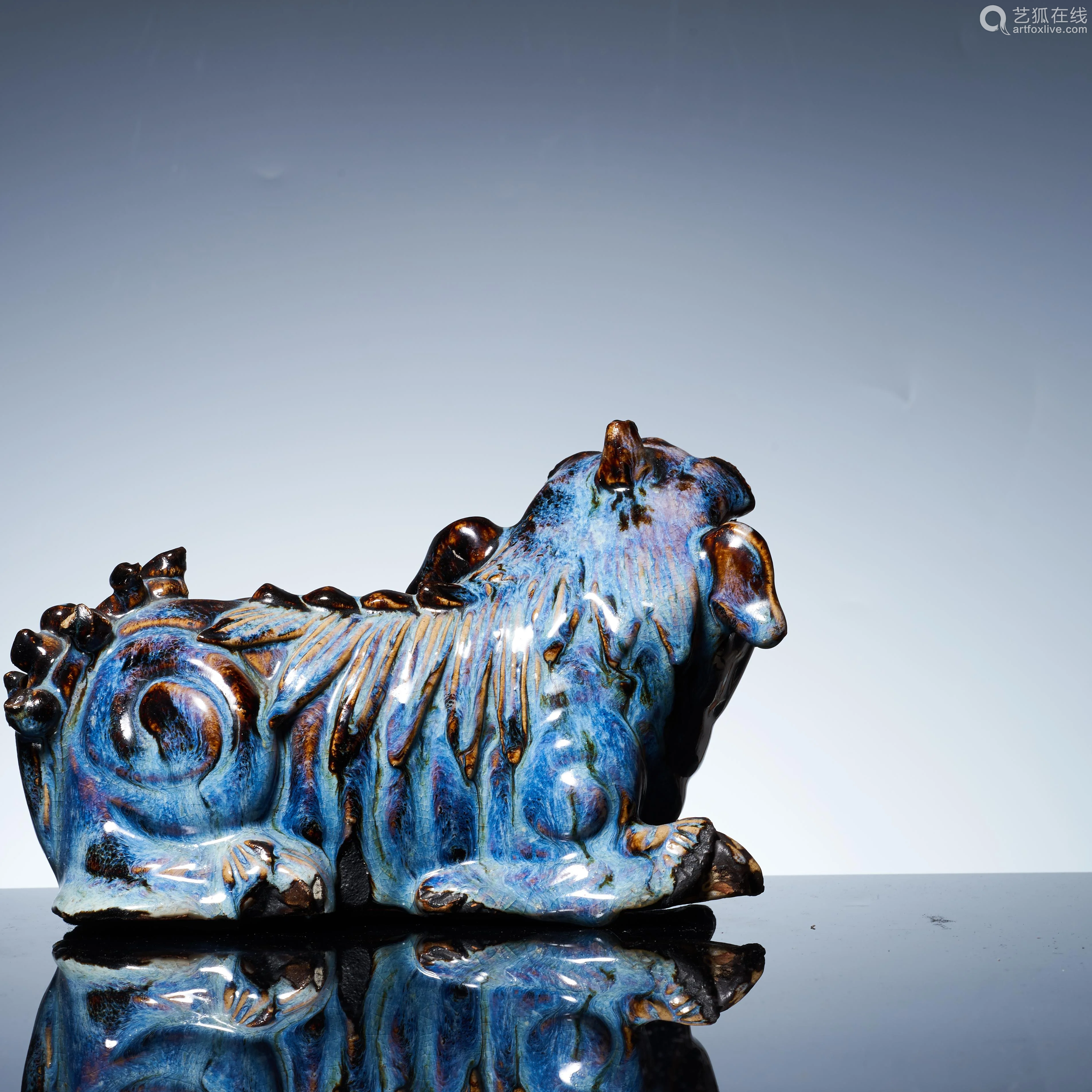 A pair of auspicious animals in Ming Dynasty-【Deal Price Picture】 A pair of auspicious animals in Ming Dynasty-【Deal Price Picture】