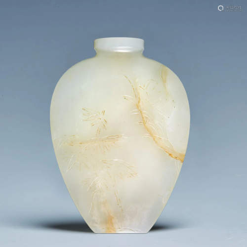 White jade snuff bottle of Han Dynasty Lot29-75 from