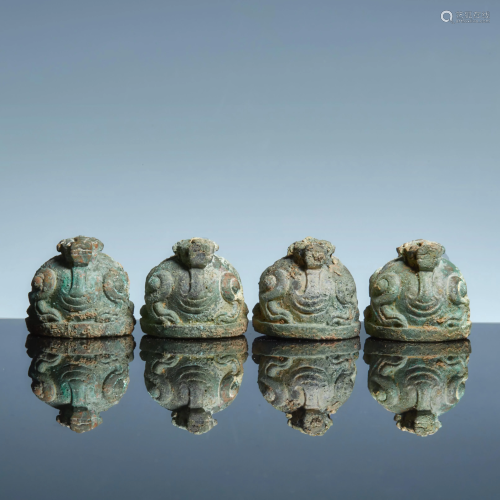 A group of bronze Xi Town in Han Dynasty