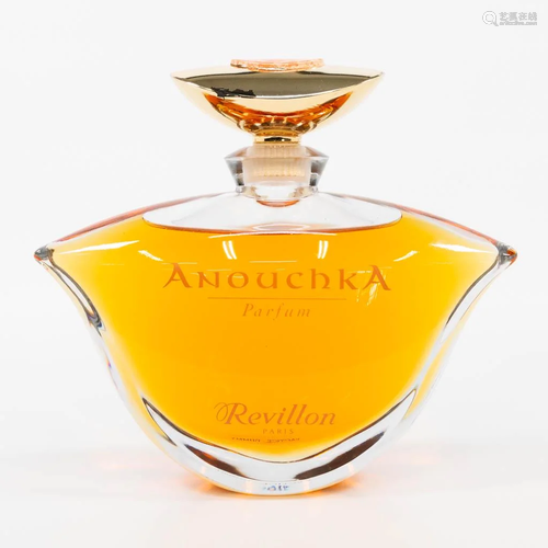 A large dummy perfume bottle 'Anouchka Revillon