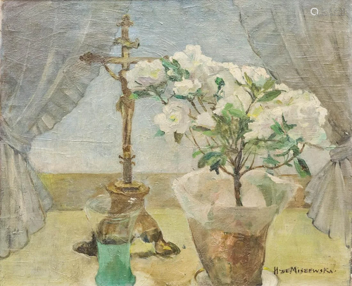 H�l�ne DE MISZEWSKA (1876-1969) a still life of a