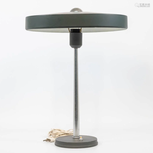 A Mid-century table lamp made by Phillips, Timor 69.