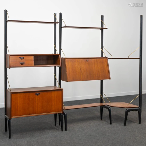 Louis VAN TEEFFELEN (1921-1972) A mid-century teak