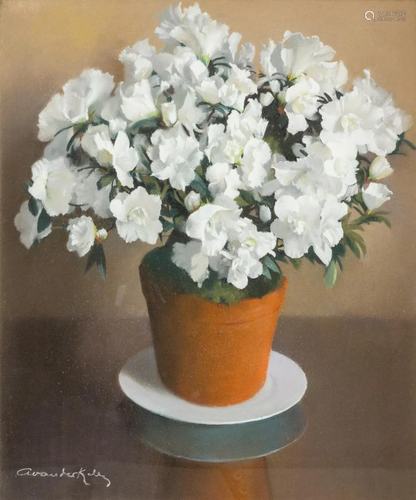 Auguste VAN DER KELEN (1915-1991) a flower painting,