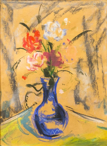 After Andr� DERAIN (1880-1954) Flower still life,