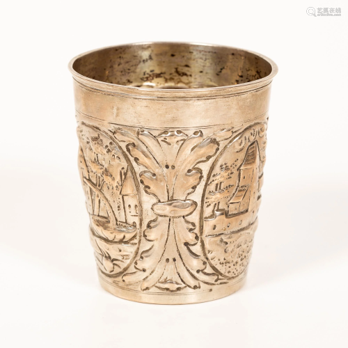 European Silver Cup. circa 18th century
