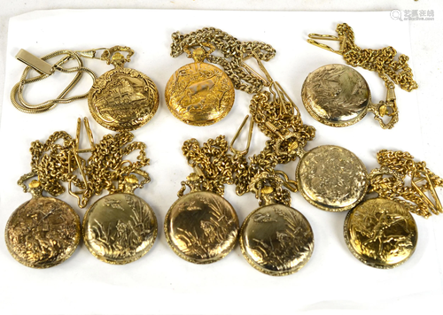 9 Vintage Pocket Watches