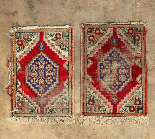 PAIR KOY TABRIZ CARPETS, 2'10