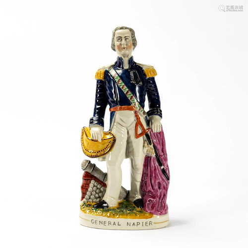 STAFFORDSHIRE FIGURE, GENERAL NAPIER