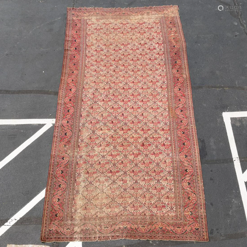 HAND WOVEN KHORASSAN RUG 16'4