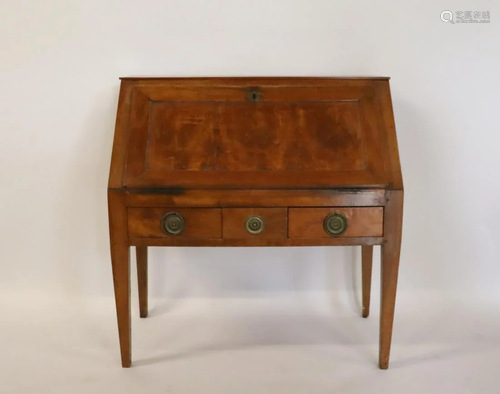 18th Century French Slant Front Desk.