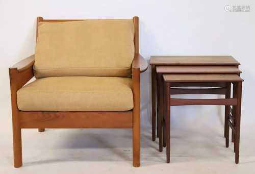 Midcentury Hans Wegner Nesting Tables Together