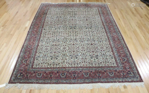 Antique And Finely Hand Woven Carpet