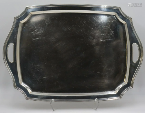 STERLING. Tiffany & Co. Sterling Serving Tray.