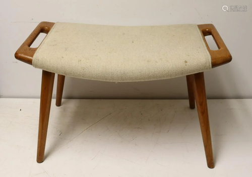 Midcentury Hans Wegner Ottoman For The Papa Bear