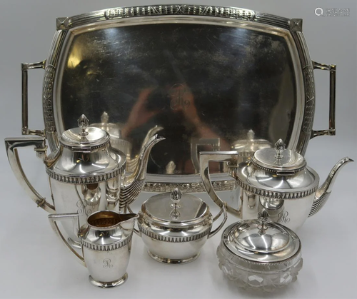 SILVER. German Bruckmann & Sohne .800 Silver Tea