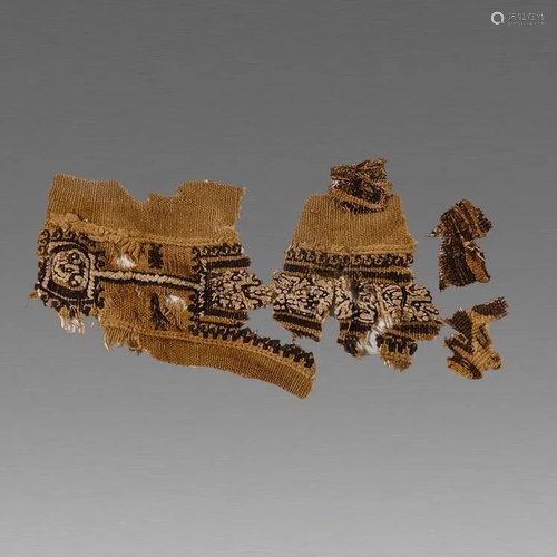 Ancient Egyptian Coptic Textile Fragment c.5th century