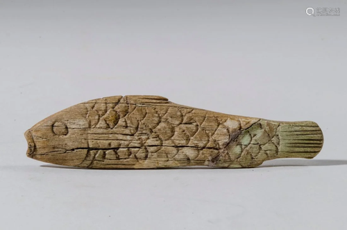 Ancient Roman Egypt Bone Fish c.1st-4th century AD.