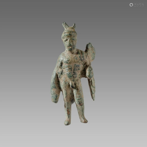 Ancient Roman Bronze Figure of Mercury c.1st-2nd