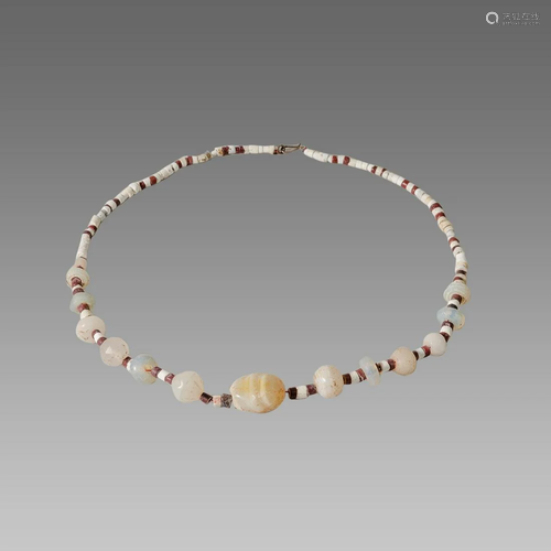 Ancient Near Eastern Agate and Stone Stone Beads