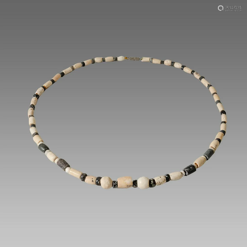 Ancient Near Eastern Mixed Stone Beads Necklace c.600