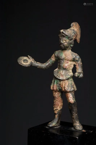 Ancient Etruscan Bronze Figure Etruria c.4th century