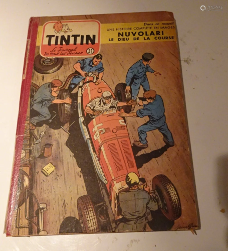 1940s TINTIN COMIC BOOK