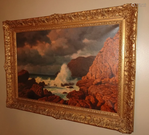 RUSSIAN IVAN FEDOROVICH CHOULTSE OIL ON CANVAS PAINTING