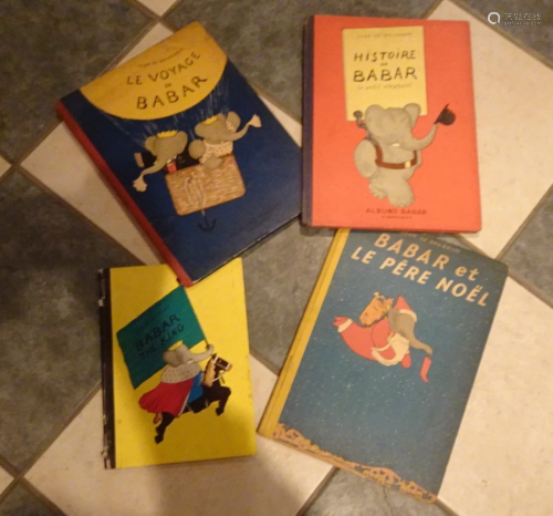 COLLECTION OF EARLY BABAR BOOKS