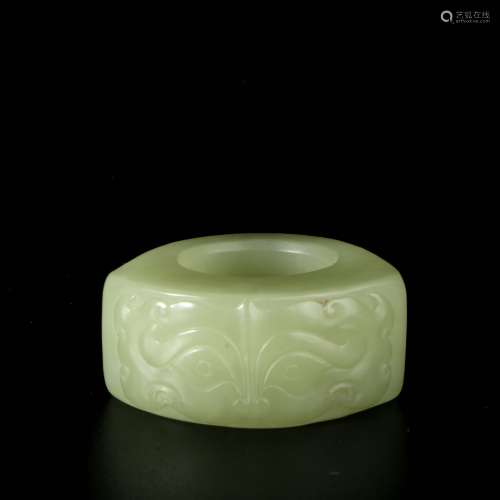 chinese jade archer ring