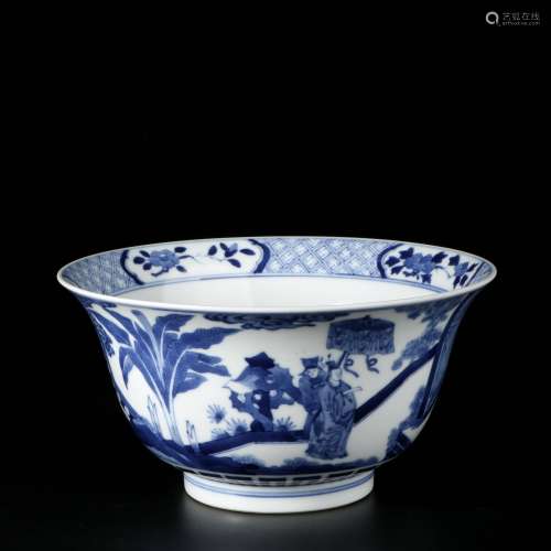 chinese blue and white porcelain bowl