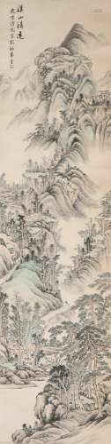 chinese landscape painting by pu xuezhai