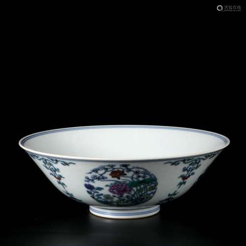 chinese doucai porcelain bowl