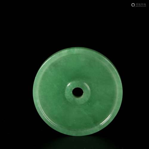 chinese jade button