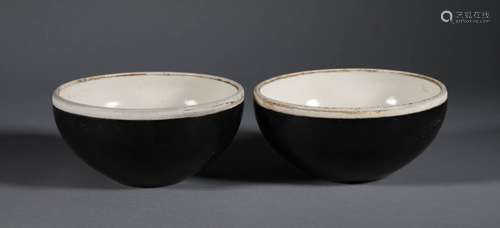 Song Dynasty - Pair of Cizhou Ware Bowl