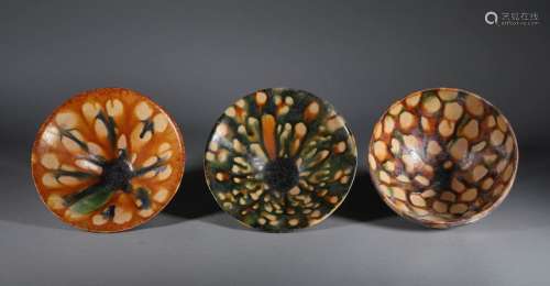 Tang Dynasty - Set of Sancai Bowl