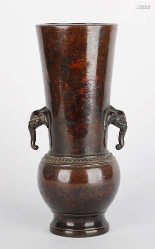 Qing Dynasty - Bronze Vessel