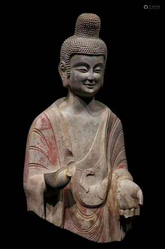 Qingzhou Stone Buddha Statue