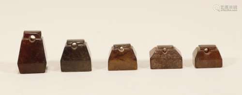 Han Dynasty - Set of Jade Seals
