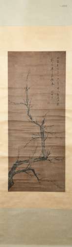 A Xiang shengmo's plum blossom painting